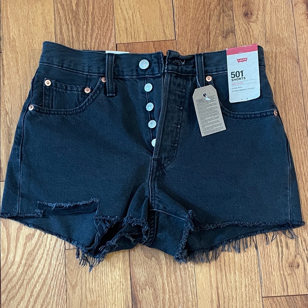 Levi's 501 sz 26 Women's Dark Denim Jean Shorts